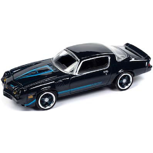 1/64 1979 シェビー カマロ Z28 ダークブルー/ストライプ【AWSP155】
