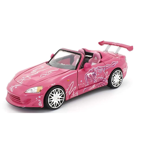 Jada Toys�b�y�Đ��Y�z1/24 F��F �z���_ S2000 �s���N/�O���t�B�b�N�X (�X�[�L�[)�yJADA97604�z�bJADA97604 F&F ���� S2000 ��ݸ/���̨��� ����
