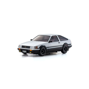 オートスケールコレクション ASC MA020N トヨタ カローラレビン AE86 ホワイト/ブラック【MZP473WBK】
