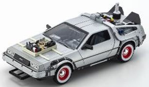 ホットウィール ベーシックカー DMC デロリアン (ミニカー