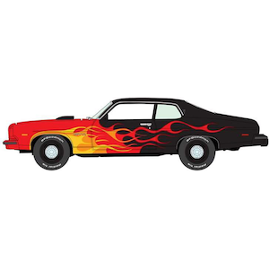 JOHNNY LIGHTNING�b1/64 1974 �|���e�B�A�b�N GTO �u���b�N ���b�h/�I�����W�t���[���X�yJLSP405A�z�bJLSP405A ���è��� GTO ��ׯ� گ��/��ݼ�
