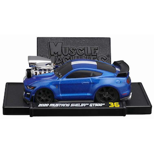 【再生産】1/64 MM 2020 マスタング シェルビー GT500 ブルー【MS15576BL】