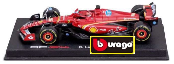 1/18 フェラーリ SF-24 2024 No.16 C.ルクレール ドライバー付