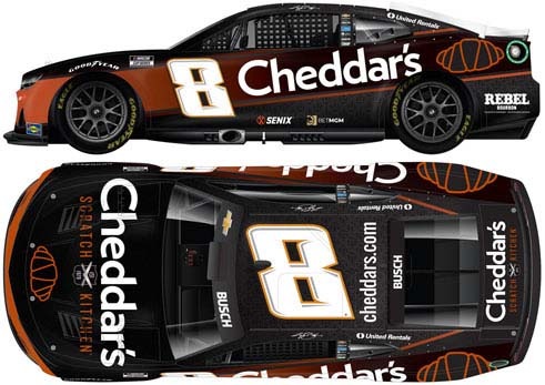 1/64 CHEDDAR'S 2025 シボレー カマロ ZL1 カイル・ブッシュ #8
