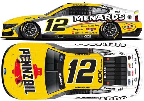 1/64 PENNZOIL 2025 フォード マスタング ライアン・ブレイニー