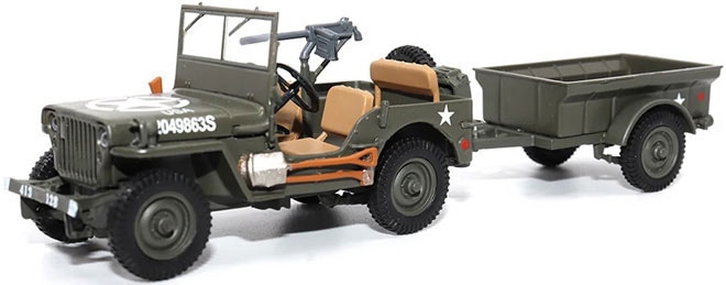 1/43 ウィリス ジープ 1/4トン アメリカ軍 ユーティリティ