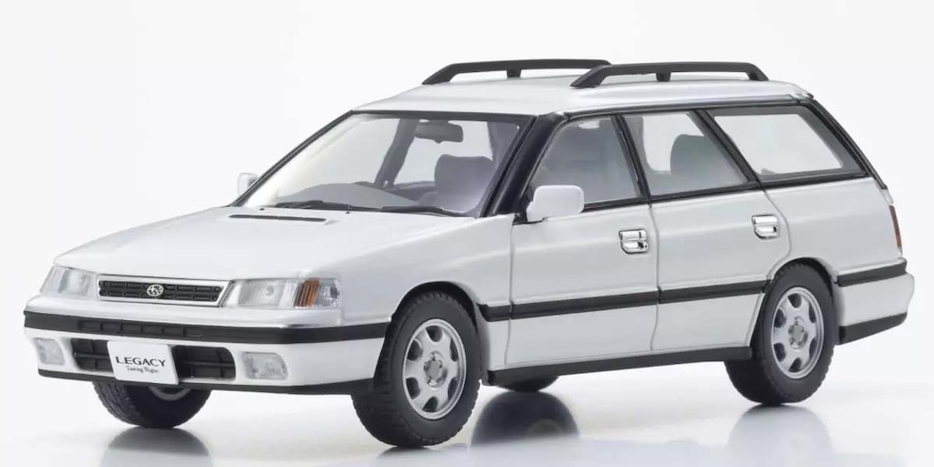1/43 SUBARU レガシィ ツーリングワゴン GT(ホワイト)【KS03934W