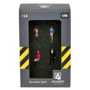 ATLANTIC CASE�b1/64 �t�B�M���A�Z�b�g �X�g���[�g�E�X�^�C��1 �i4�́j�yATL64001�z�bATL64001 ̨�ޭ���� ��ذ� ����1