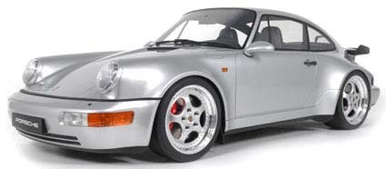 1/8 ポルシェ 911(964) 3.6 ターボ 1993 (シルバー)【GTS80013】 | GT