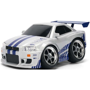 Jada Toys�b1/28 SMALL BLOCKS F&F 1999 �j�b�T�� �X�J�C���C�� GT-R (R34) (�u���C�A��)�yJADA36827�z�bJADA36827 SB F&F Ư�� ���ײ� GT-R
