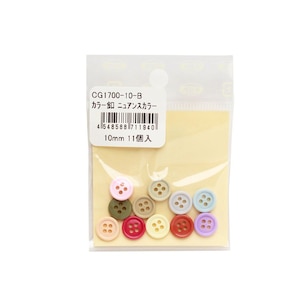 NBK�b�J���[�{�^��(��10mm)(�j���A���X�J���[)�bCG1700-10-B(����-��)