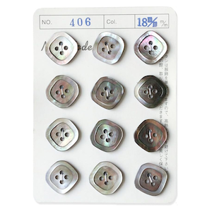 NBK�b�V�F���{�^�� �i���E��18mm�j 1�䎆�i12�t�j�bIGA406-18