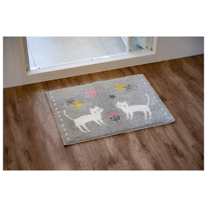 �I�J�b���x�ǍD �~�l�b�g �o�X�}�b�g ��40�~55cm�i�O���[�j�b��3032048