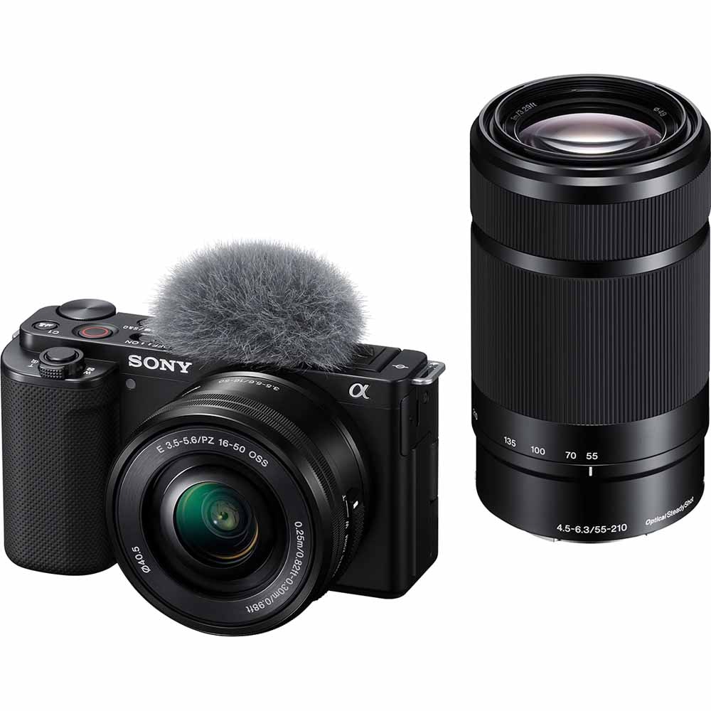 極美品】SONY VLOGCAM ZV-E10L ブラック - ミラーレス一眼