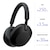 ソニー｜ノイズキャンセリング機能搭載Bluetooth対応ダイナミック密閉型ヘッドホン(ブラック)｜WH-1000XM5B
