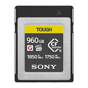 ソニー｜CFexpress Type B メモリーカード 960GB｜CEB-G960T