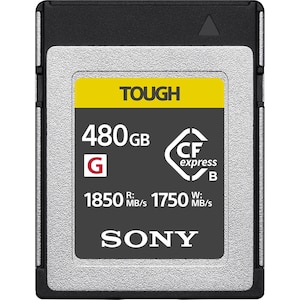 ソニー｜CFexpress Type B メモリーカード 480GB｜CEB-G480T