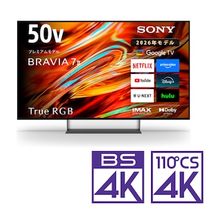 �\�j�[�b50V�^�@RGB Mini LED�t���e���r�mBS�ECS 4K�`���[�i�[�����n�bK-50XR70M2