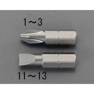 �G�X�R�b#3�~25mm �v���X�h���C�o�[�r�b�g(���ꍇ���|��)�bEA611E-3