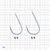 ���܂��b�W�M���O�t�b�N �� 6/0 4�{�b�޷�ݸ�̯���Ƿ6/0