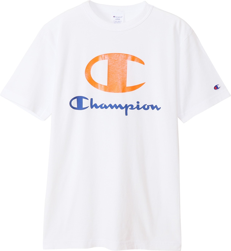 Champion Mサイズ ホワイトTシャツ（【CHAMPION/チャンピオン】M