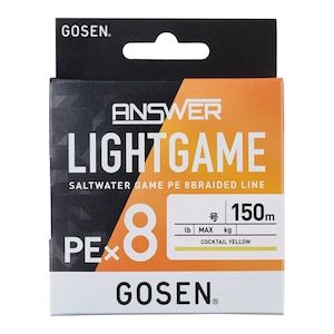 �S�[�Z���b�A���T�[ ���C�g�Q�[�� PE�~8 150m(0.3��/�ő�8lb)�bGLA8Y1503