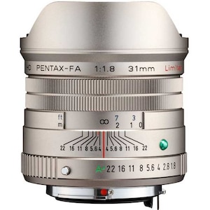 ペンタックス｜HD PENTAX-FA 31mmF1.8 Limited（シルバー）｜HDFA31/1.8SL