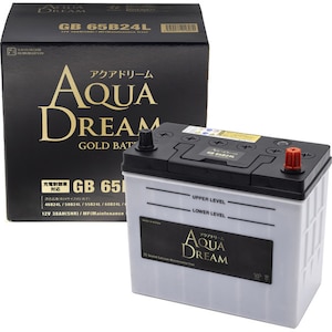 AQUA DREAM�b���Y�� �[�d����ԑΉ��o�b�e���[ GOLD BATTERY�@�����e�i���X�t���[�^�C�v�y�����i�Ƃ̓����w���s�z�bGB65B24L