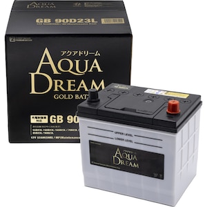 AQUA DREAM�b���Y�� �[�d����ԑΉ��o�b�e���[ GOLD BATTERY�@�����e�i���X�t���[�^�C�v�y�����i�Ƃ̓����w���s�z�bGB90D23L