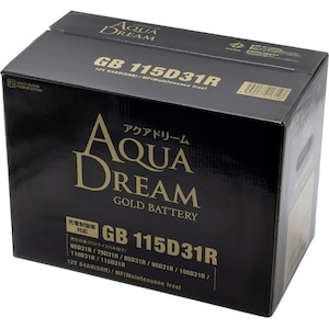 AQUA DREAM�b���Y�� �[�d����ԑΉ��o�b�e���[ GOLD BATTERY�@�����e�i���X�t���[�^�C�v�y�����i�Ƃ̓����w���s�z�bGB115D31R