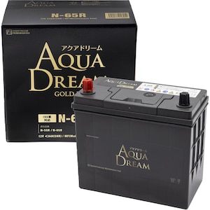 AQUA DREAM�b���Y�ԁ@�A�C�h�����O�X�g�b�v�ԑΉ��o�b�e���[�@GOLD�@BATTERY�@�����e�i���X�t���[�^�C�v�y�����i�Ƃ̓����w���s�z�bGBN-65R