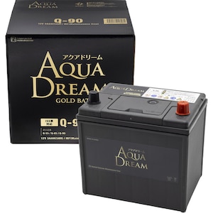 AQUA DREAM�b���Y�ԁ@�A�C�h�����O�X�g�b�v�ԑΉ��o�b�e���[�@GOLD�@BATTERY�@�����e�i���X�t���[�^�C�v�y�����i�Ƃ̓����w���s�z�bGBQ-90
