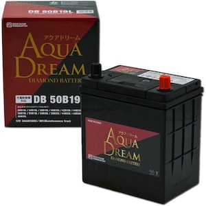 AQUA DREAM�b���Y�ԗp�@�[�d����ԑΉ��o�b�e���[ DIAMOND BATTERY�@�����e�i���X�t���[�^�C�v�y�����i�Ƃ̓����w���s�z�bDB-50B19L