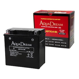 AQUA DREAM�b�V�[���h�^ MF�^�C�v �t���[�d�� �I�[�g�o�C�p PLATINUM�o�b�e���[�y�����i�Ƃ̓����w���s�z(YTX14-BS/FTX14-BS/DTX14-BS/�݊�)�bADTX14-BS