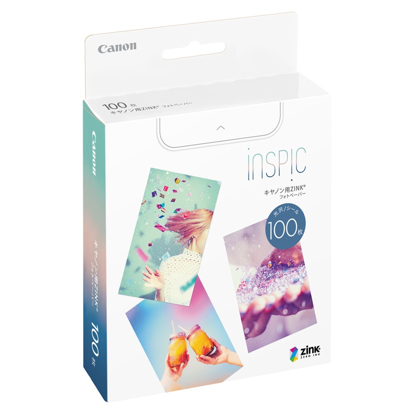 ミニフォトプリンター iNSPiC専用 写真用紙（100枚入