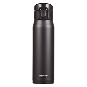 パール金属｜カフェマグワンタッチ 0.5L ブラック｜HB-4038