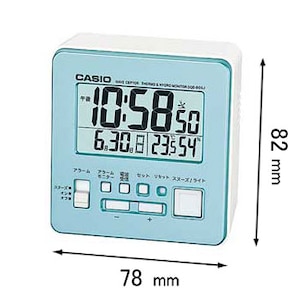 カシオ｜電波目覚まし時計｜DQD-805J-2JF