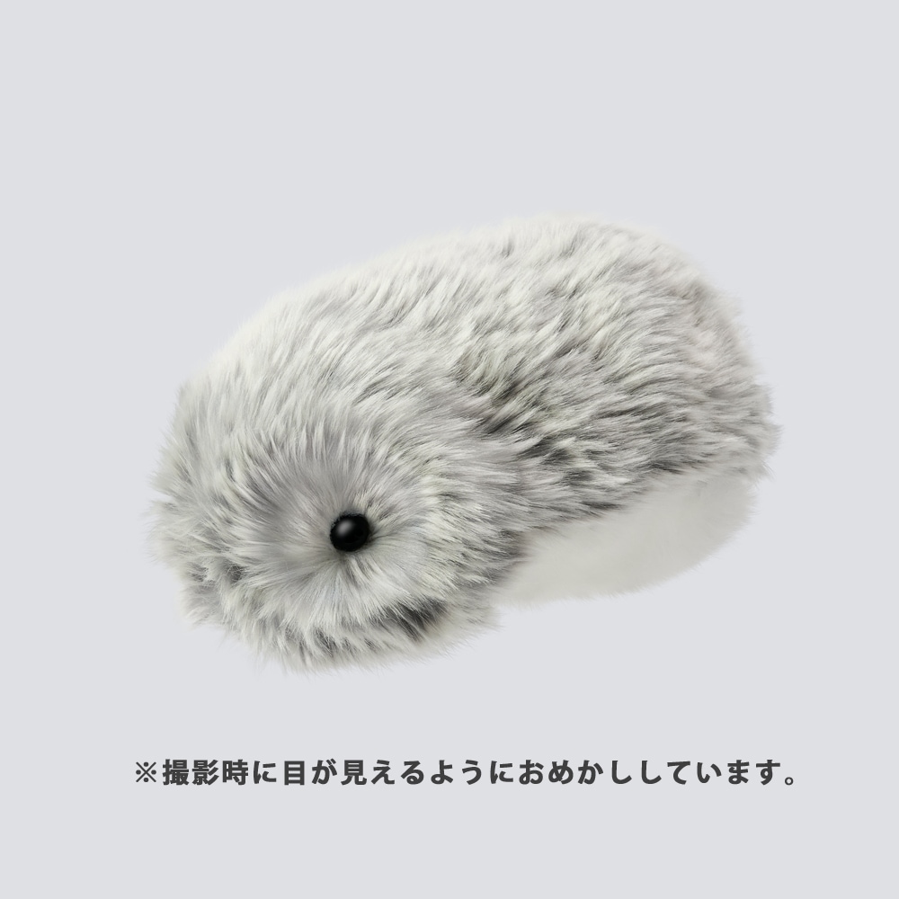 【超美品】モフリン　シルバー 手のりサイズ AIペット (コミュニケーションロボット モフリン