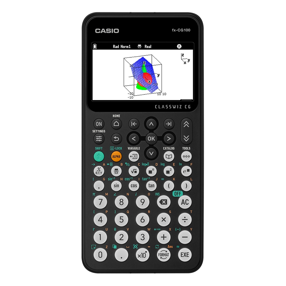 【希少品・ポケットゲーム】　CASIO(カシオ) CG-410 カラーグラフ関数電卓 10桁 | カシオ | FX-CG100-N | Joshin web