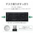�G���R���b2.4GHz���C�����X �L�[�{�[�h �����u������ �R���p�N�g�T�C�Y �}�E�X�t�i�u���b�N�j�bTK-FDM105MBK