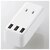 エレコム｜モバイルUSBタップ AC×2口+USB×3ポート 最大2.4A 直差し（ホワイト）｜MOT-U08-23WH