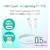 �G���R���biPhone �[�d�P�[�u�� �Z�� Type-C ���C�g�j���O�P�[�u�� 0.5m PD�Ή� MFi�F�؁i�z���C�g�j�bMPA-CL05XWH