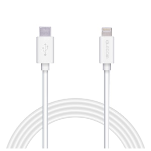 �G���R���b�[�d�P�[�u�� Type-C Lightning�P�[�u�� 2m PD�Ή� MFi�F�� ���}���i�z���C�g�j�bMPA-CL20XWH