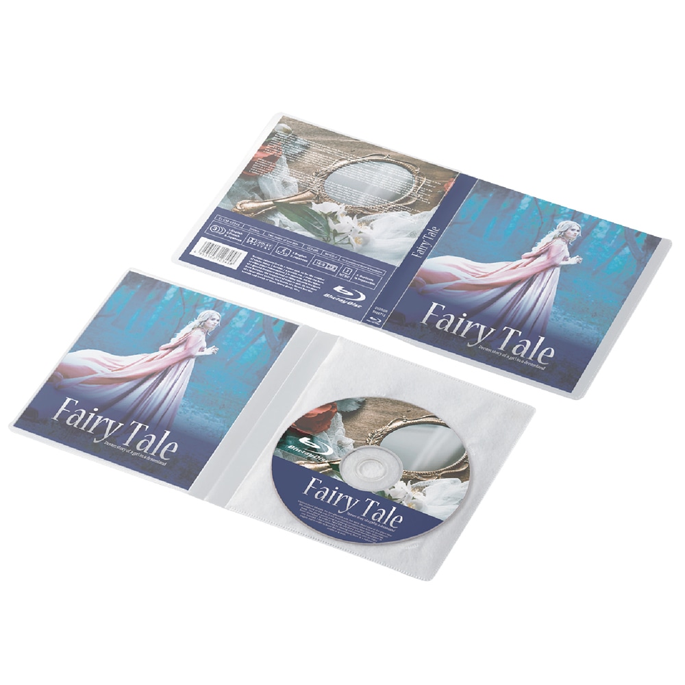 Blu-ray/DVD/CD用 スリム収納 不織布ソフトケース 1枚収納30個セット