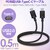 �G���R���bType-C �P�[�u�� USB Type C to Type C 0.5m PD 60W RoHS�w�ߏ����i�u���b�N�j�bMPA-CC05PNBK