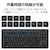エレコム｜Bluetooth 5.0 メンブレン コンパクトキーボード（ブラック）｜TK-FBM111BK