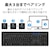 エレコム｜Bluetooth 5.0 メンブレン フルキーボード（ブラック）｜TK-FBM112BK