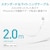 �G���R���biPhone �[�d�P�[�u�� ���C�g�j���O�P�[�u�� 2m MFi�F�� �y Lightning �R�l�N�^�[���� iPhone iPad iPod AirPods �Ή� �z�i�z���C�g�j�bMPA-UALO20WH
