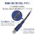 �G���R���b�[�d Lightning�P�[�u�� 2m MFi�F�� �f�����ɂ��� �ϋv�d�l �A���~�R�l�N�^�i�u���[�j�bMPA-UALPS20BU