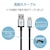 �G���R���b�[�d Lightning�P�[�u�� 2m MFi�F�� �f�����ɂ��� ���ϋv �i�C�����f�ށi�u���b�N�j�bMPA-UALS20BK